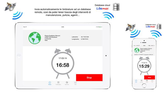 App rilevazione presenze